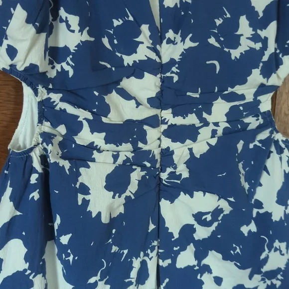 Abercrombie & Fitch Stretch Cotton Cutout Sleeveless Mini Dress Size L - Picture 7 of 11